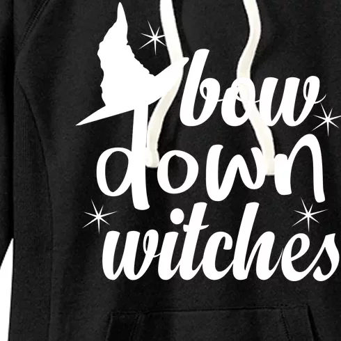 Bow Down Witches Women's Fleece Hoodie