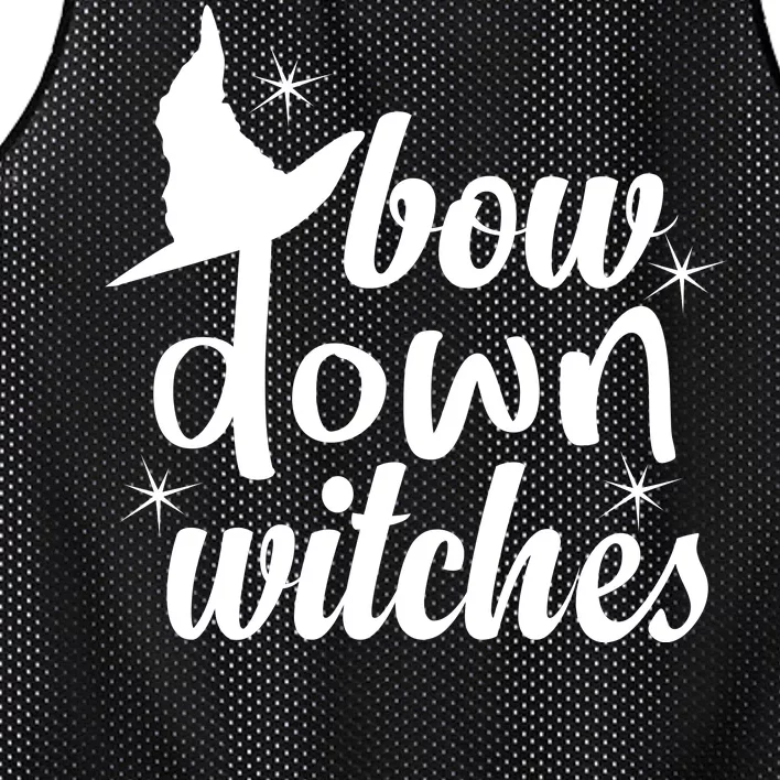 Bow Down Witches Mesh Reversible Basketball Jersey Tank