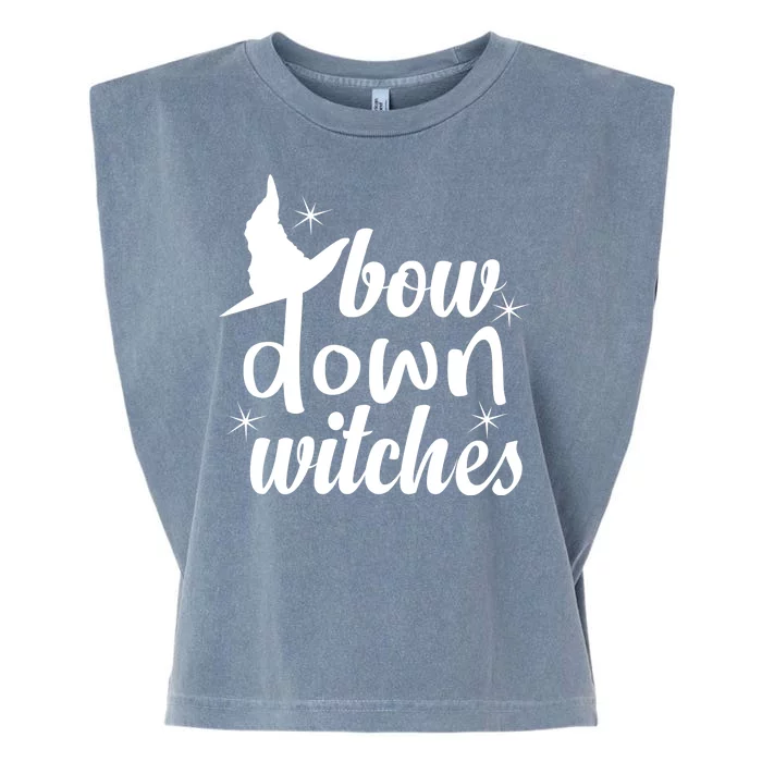 Bow Down Witches Garment-Dyed Women's Muscle Tee