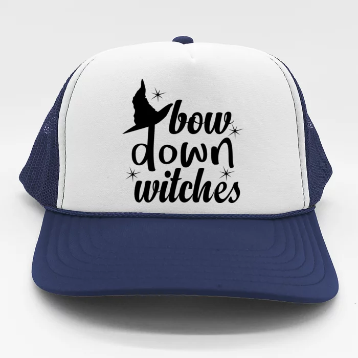 Bow Down Witches Trucker Hat