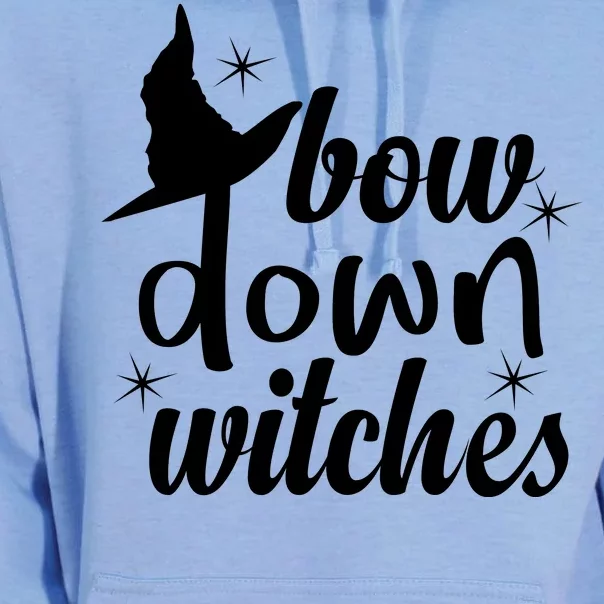 Bow Down Witches Unisex Surf Hoodie