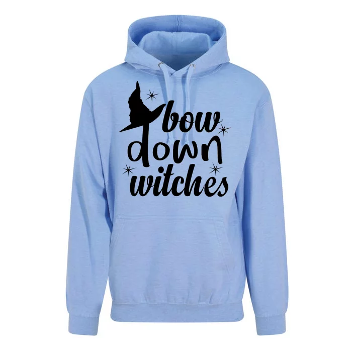 Bow Down Witches Unisex Surf Hoodie