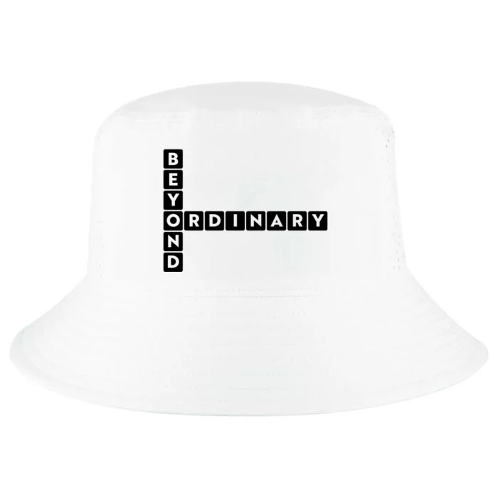 Beyond Ordinary Word Game Style Cool Comfort Performance Bucket Hat