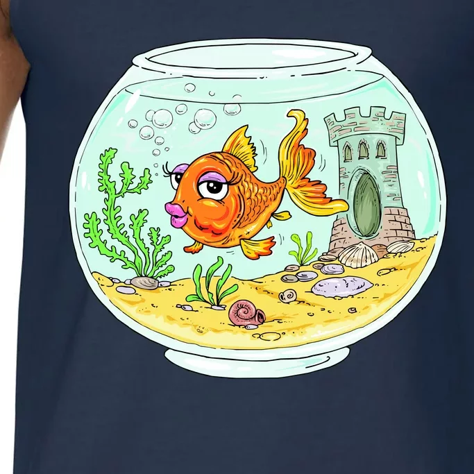 Bowl with Goldfish Cartoon Comfort Colors® Tank Top