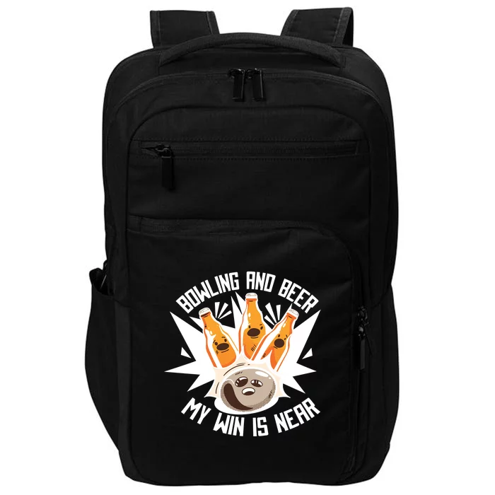 Bowling And Beer Impact Tech Backpack