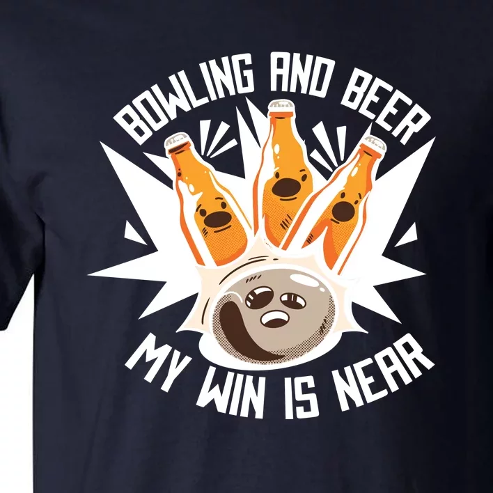 Bowling And Beer Tall T-Shirt