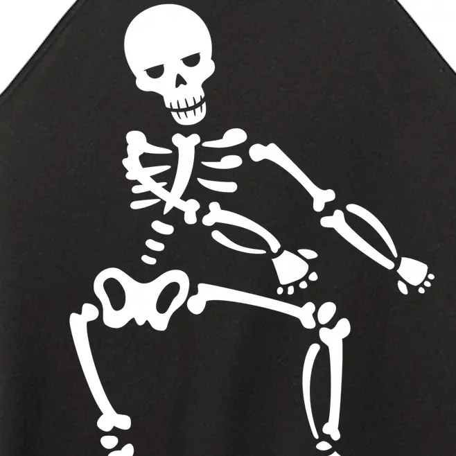 Bowling Ball Floss like A Boss Skeleton Women’s Perfect Tri Rocker Tank