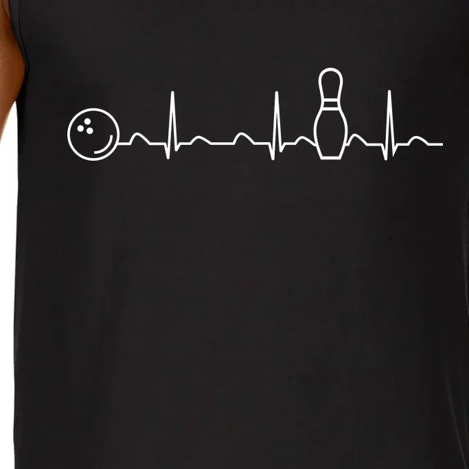 Bowling Lifeline Heartbeat Pulse Comfort Colors® Tank Top