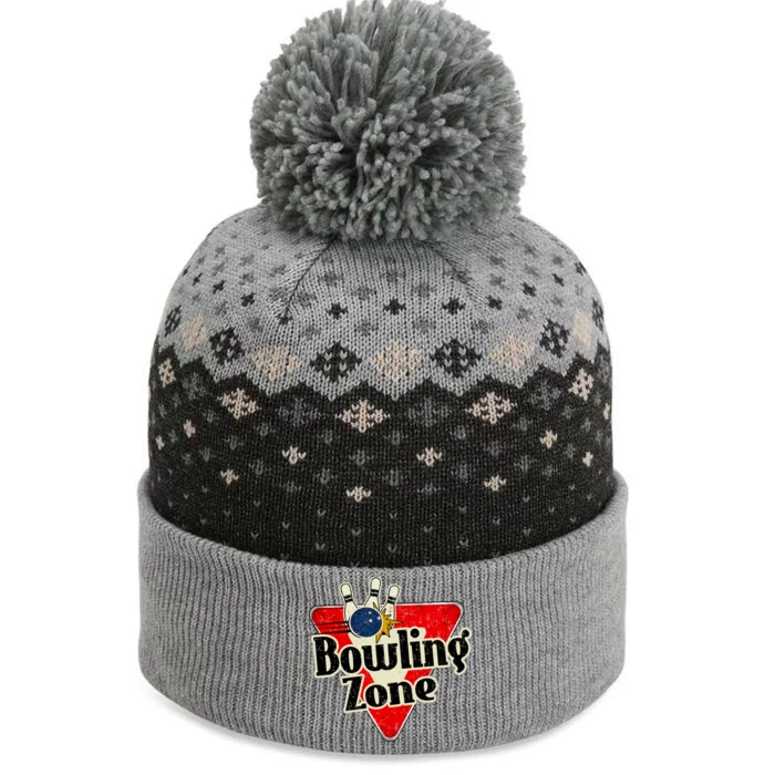 Bowling Zone Vintage The Baniff Cuffed Pom Beanie