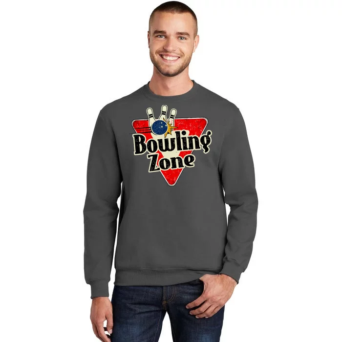 Bowling Zone Vintage Tall Sweatshirt