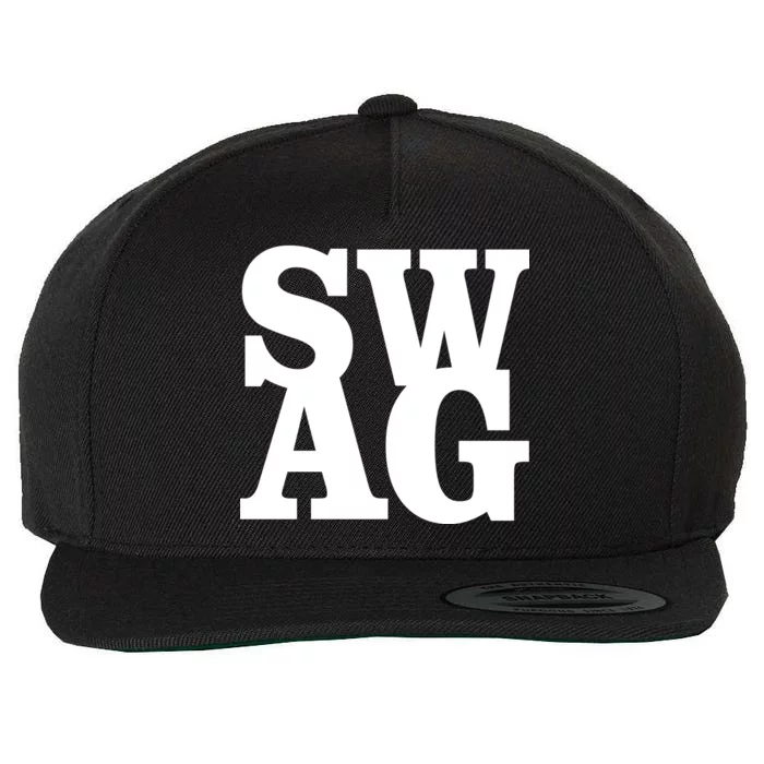 Boxed Swag Logo Wool Snapback Cap