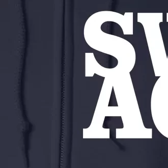 Boxed Swag Logo Full Zip Hoodie