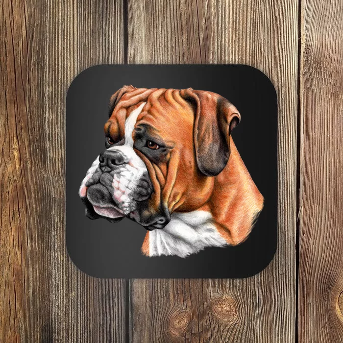 Boxer Face Coaster