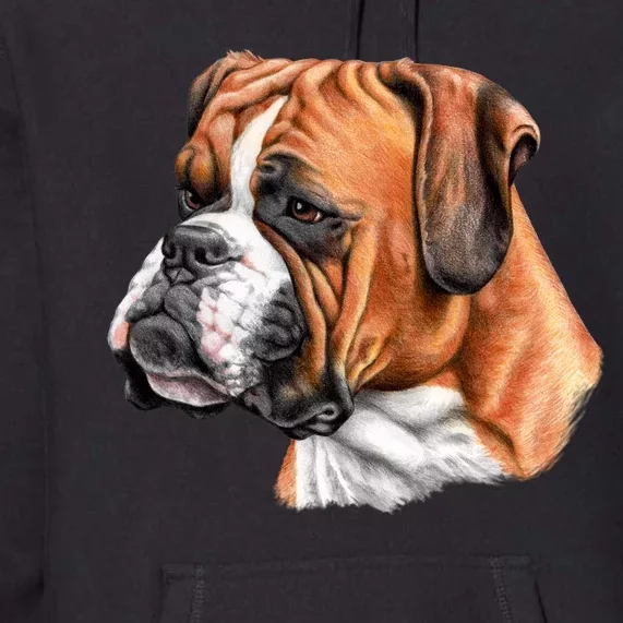 Boxer Face Premium Hoodie