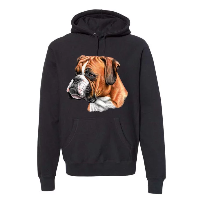 Boxer Face Premium Hoodie