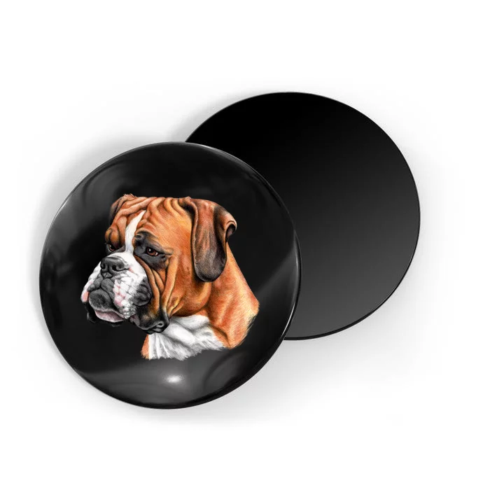 Boxer Face Magnet