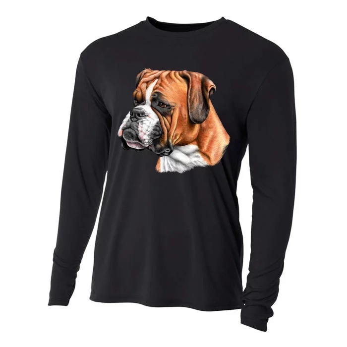 Boxer Face Cooling Performance Long Sleeve Crew