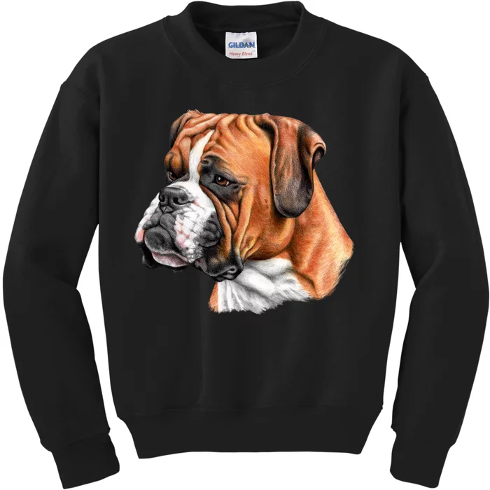 Boxer Face Kids Sweatshirt