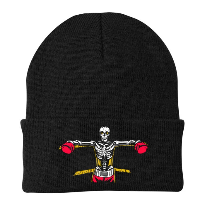 Boxing Skeleton Knit Cap Winter Beanie