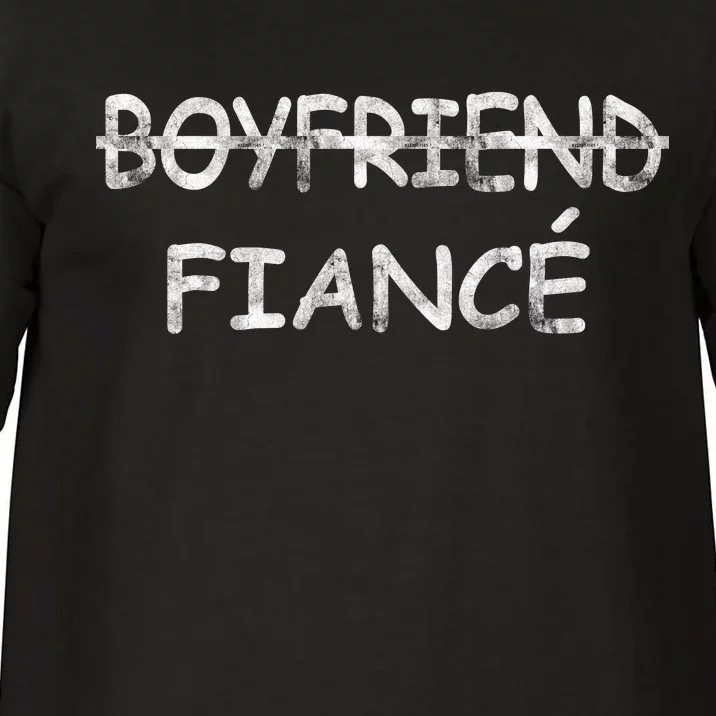 Boyfriend Fiance Engagement Party Comfort Colors T-Shirt