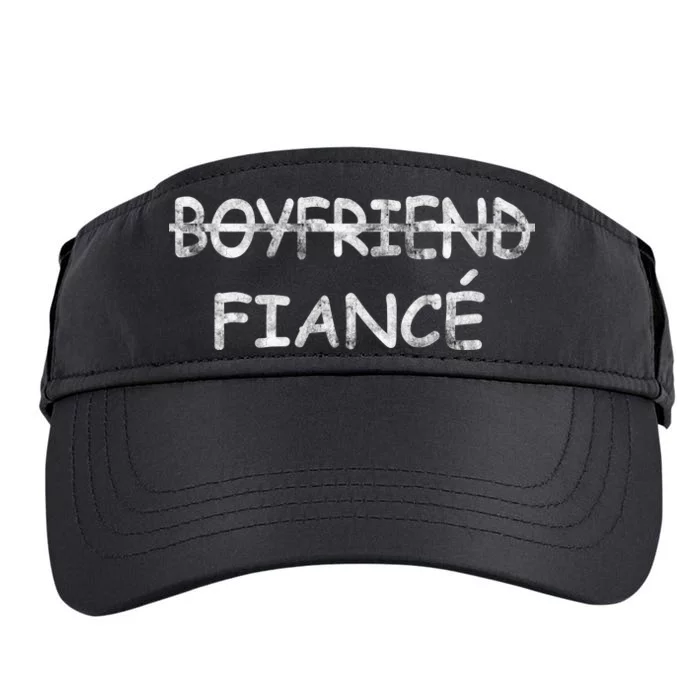 Boyfriend Fiance Engagement Party Adult Drive Performance Visor