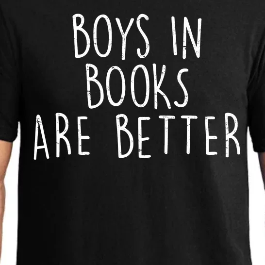 Boys In Books Are Better Funny Pajama Set