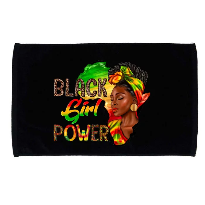 Black Power 1865 Juneteenth Freedom Africa Black Gift Microfiber Hand Towel