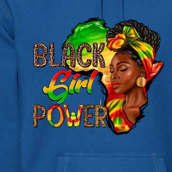 Black Power 1865 Juneteenth Freedom Africa Black Gift Premium Hoodie