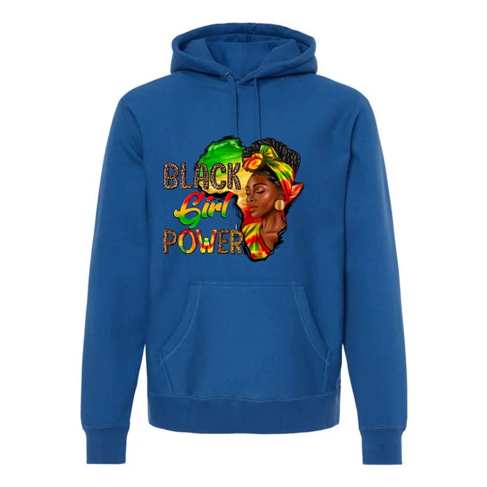 Black Power 1865 Juneteenth Freedom Africa Black Gift Premium Hoodie