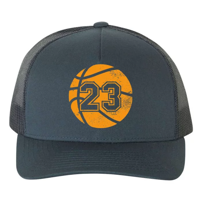 Basketball Player 23 Basketball Mom Dad Jersey Number 23 Yupoong Adult 5-Panel Trucker Hat