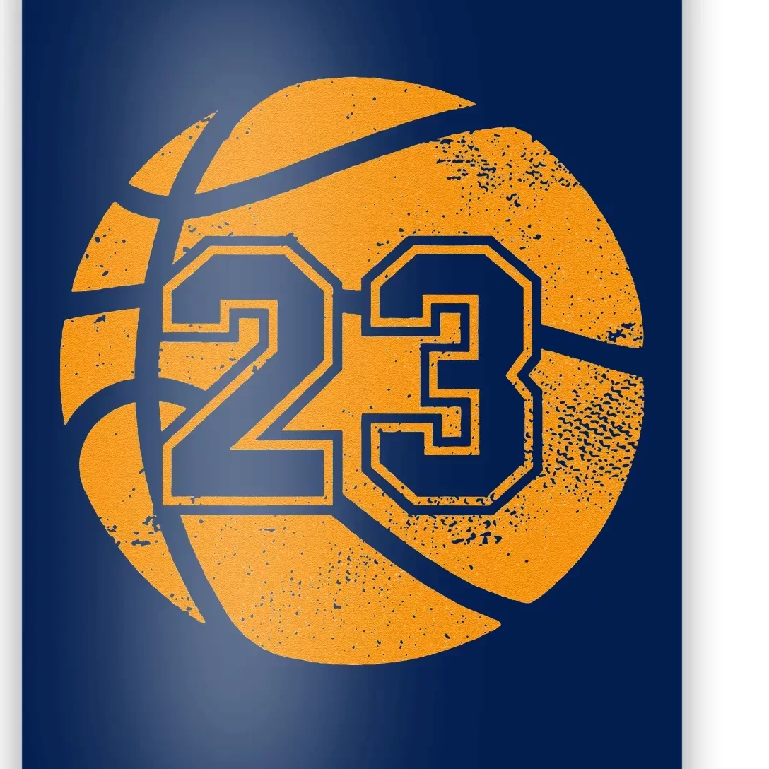 Basketball Player 23 Basketball Mom Dad Jersey Number 23 Poster