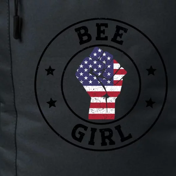 Bee Patriotic 4th July Independence Day Honey Gift Daily Commute Backpack