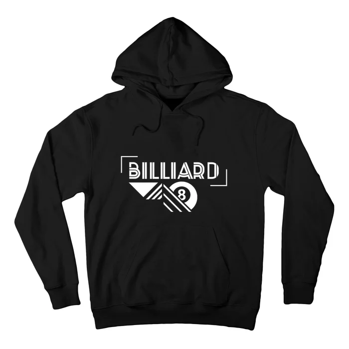 Billiards Pool 8 Ball Billiards Dad Gift For Father’s Day Hoodie