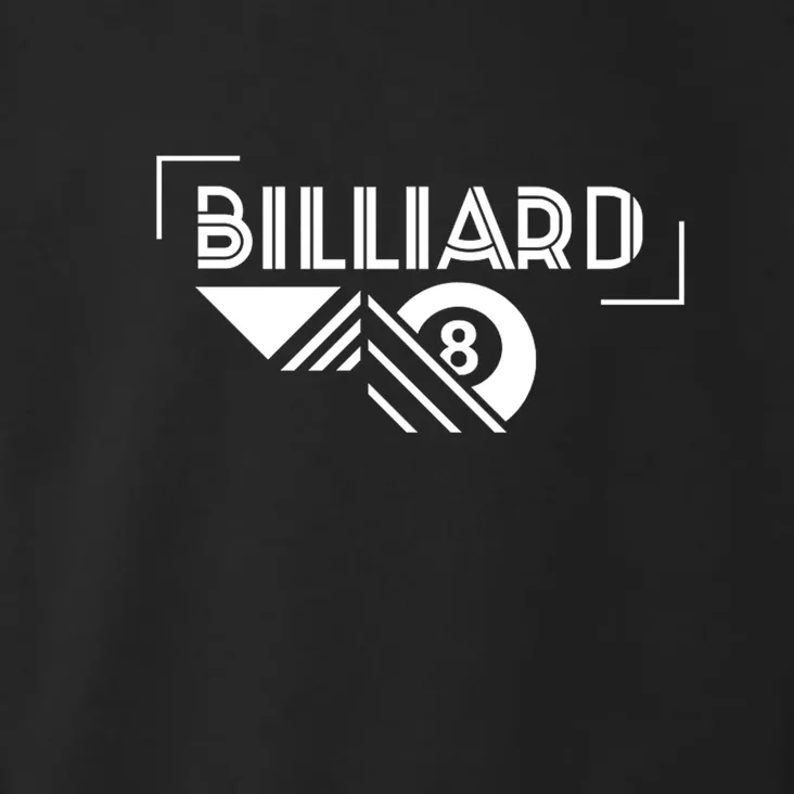 Billiards Pool 8 Ball Billiards Dad Gift For Father’s Day Toddler Hoodie