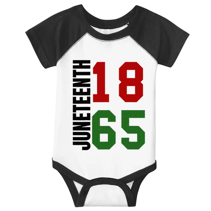 Black Proud African American For Junenth Infant Baby Jersey Bodysuit