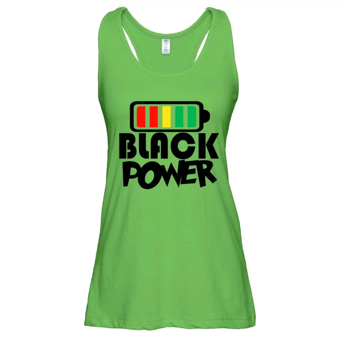 Black Power Afro American Melanin Black Lives Matter Cute Gift Ladies Essential Flowy Tank