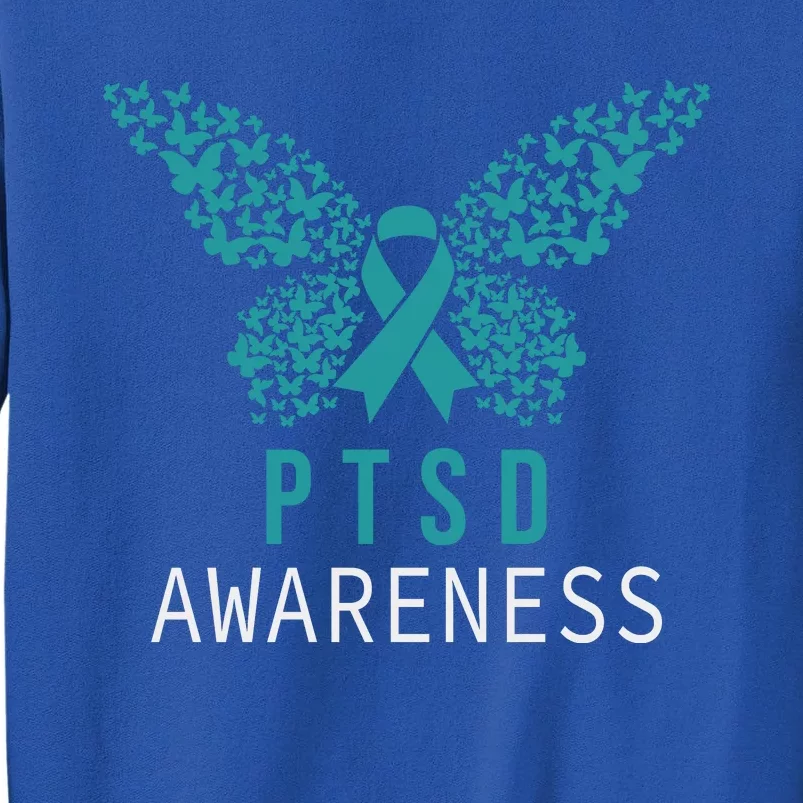 Butterfly PTSD Awareness Sweatshirt