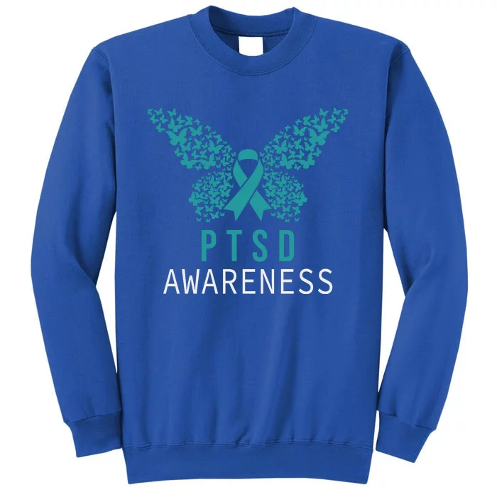 Butterfly PTSD Awareness Sweatshirt