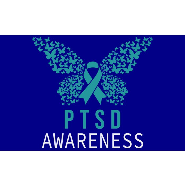 Butterfly PTSD Awareness Bumper Sticker