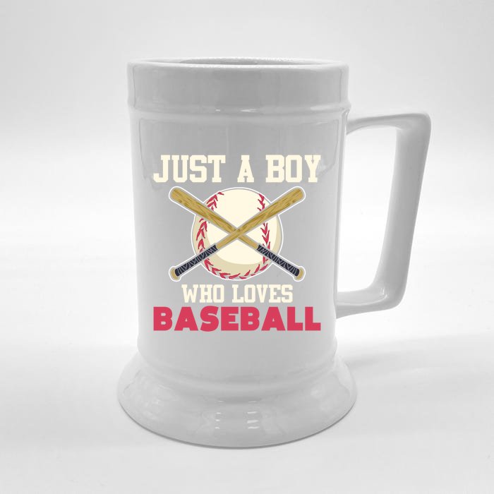 Baseball Player American Sport Baseball Fan Baseball Great Gift Front & Back Beer Stein