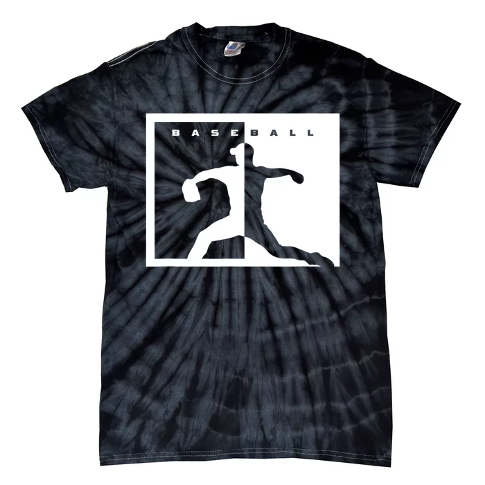 Baseball Pitcher Apparel Baseball Tie-Dye T-Shirt