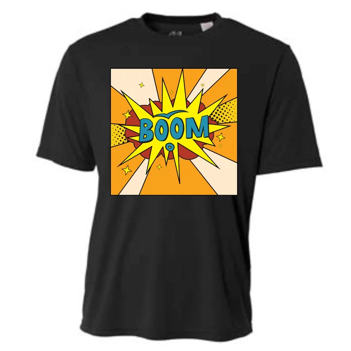 Boom Pop Art Cooling Performance Crew T-Shirt