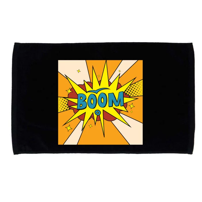 Boom Pop Art Microfiber Hand Towel