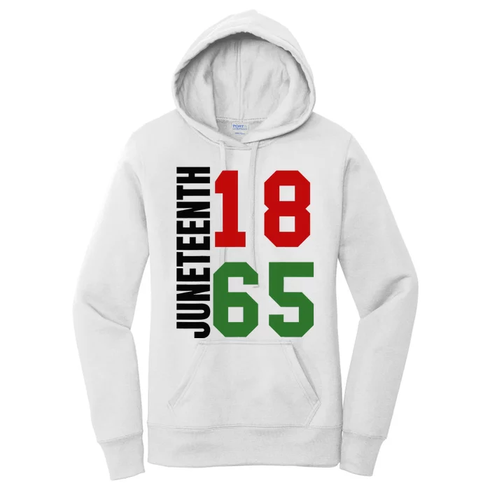 Black Proud African American for Juneteenth Women's Pullover Hoodie