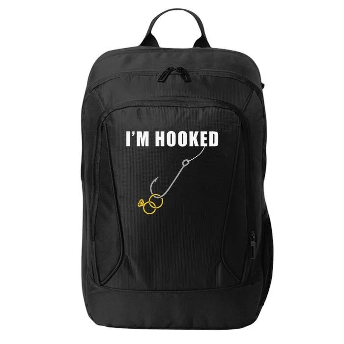 Bachelor Party Apparel Fiance Engagement Fishing City Backpack