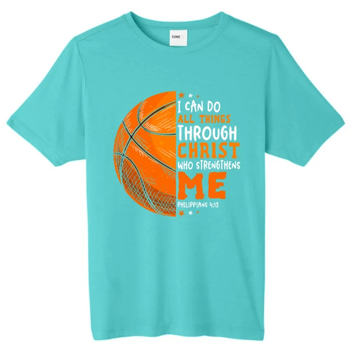 Basketball Player And Fans Funny For Dad Mom Gift ChromaSoft Performance T-Shirt