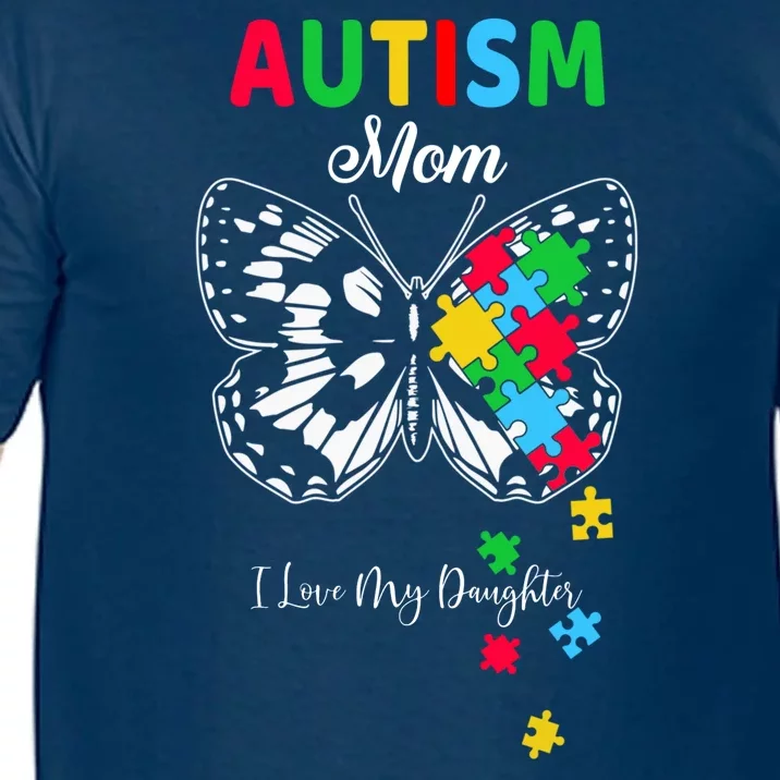 Butterfly Puzzle Autism Awareness Gift Comfort Colors T-Shirt