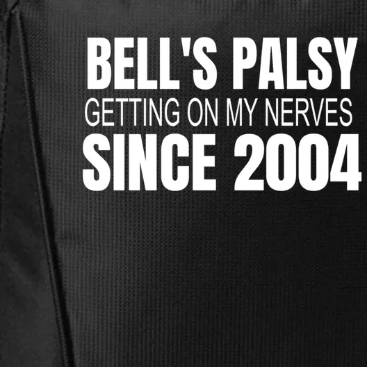 Bell's Palsy Awareness Facial Palsy Gift City Backpack