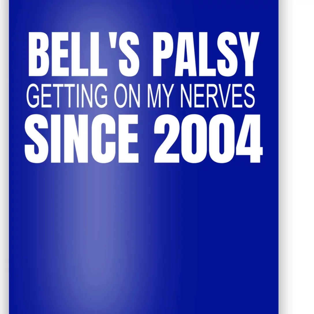 Bell's Palsy Awareness Facial Palsy Gift Poster