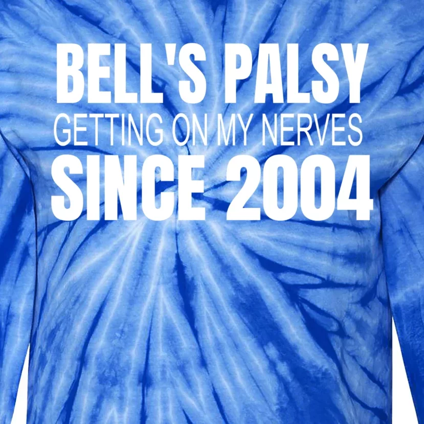 Bell's Palsy Awareness Facial Palsy Gift Tie-Dye Long Sleeve Shirt